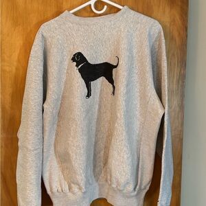The Black Dog Women’s Gray Sweatshirt Size XL